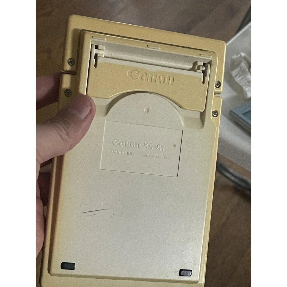 Vintage Canon KS-81 Electronic Calculator